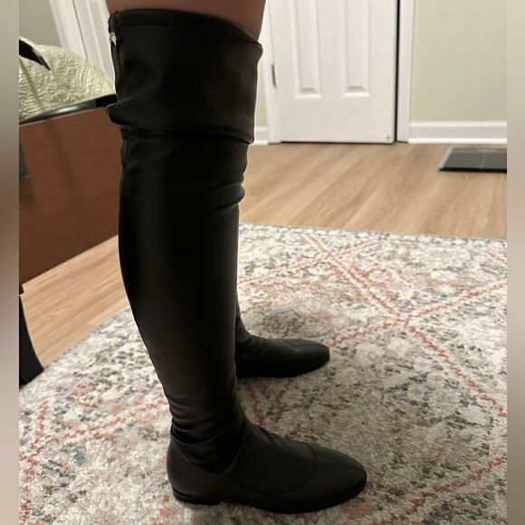 Giuzeppe Zannoti tall leather boots - Picture 2 of 4